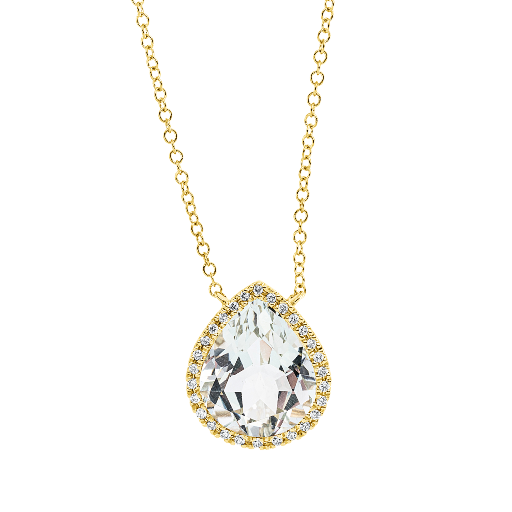 Brogle Classic necklace with amethyst pendant