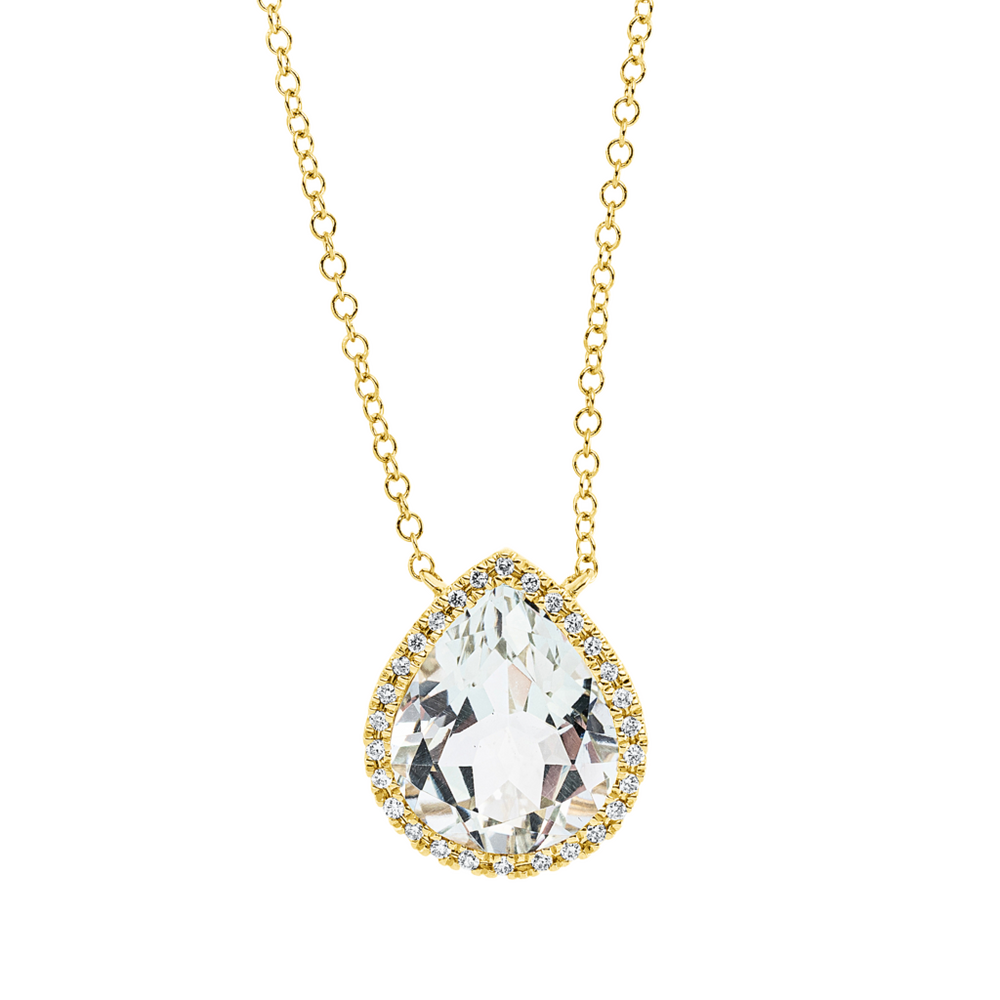 Brogle Classic necklace with amethyst pendant