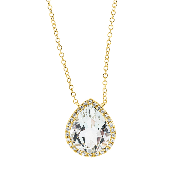 Brogle Classic necklace with amethyst pendant