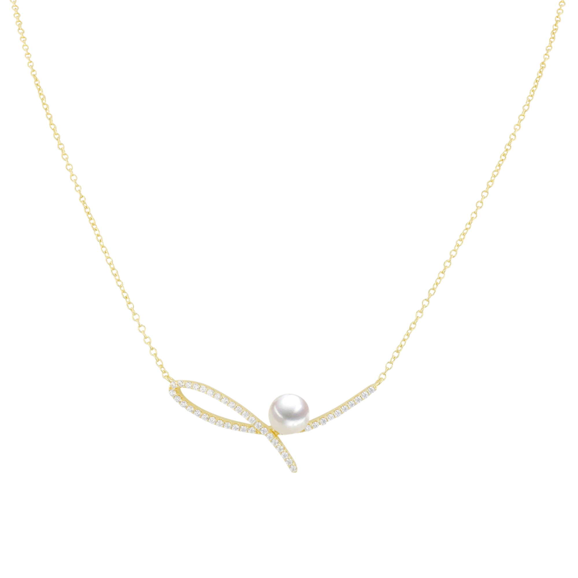 Brogle Classic necklace with freshwater pearl