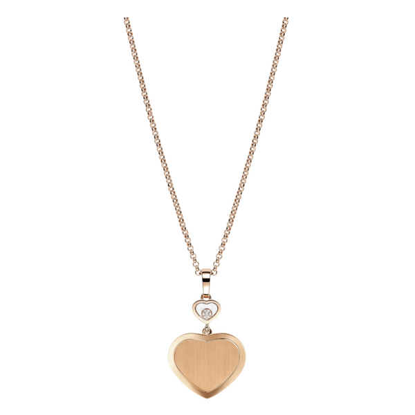 Chopard Happy Hearts Golden Hearts Necklace with Pendant