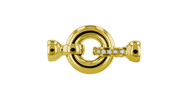 Brogle Classic pearl folding clasp