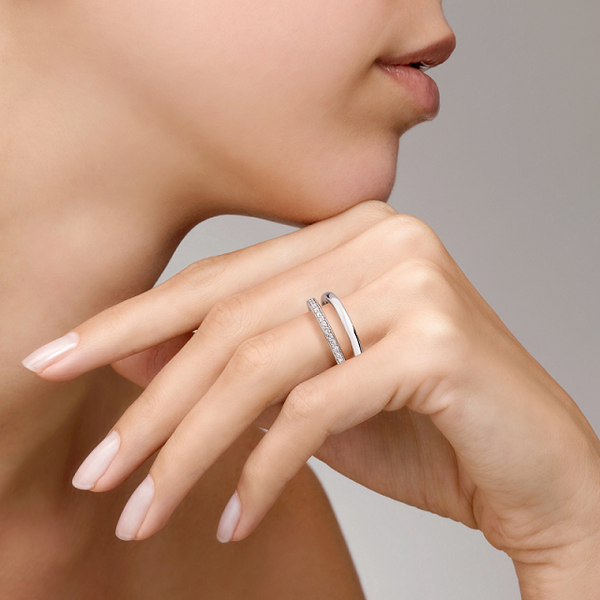 PAC0100 O2WHR DB000 100 Pomellato ring iconica white gold 18kt diamond z64b031fe3cbb9e6d
