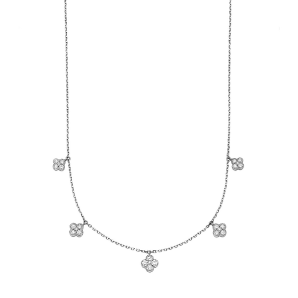 Brogle Classic anchor chain with diamond pendant 1mm Brogle Classic anchor chain with diamond pendant 1mm