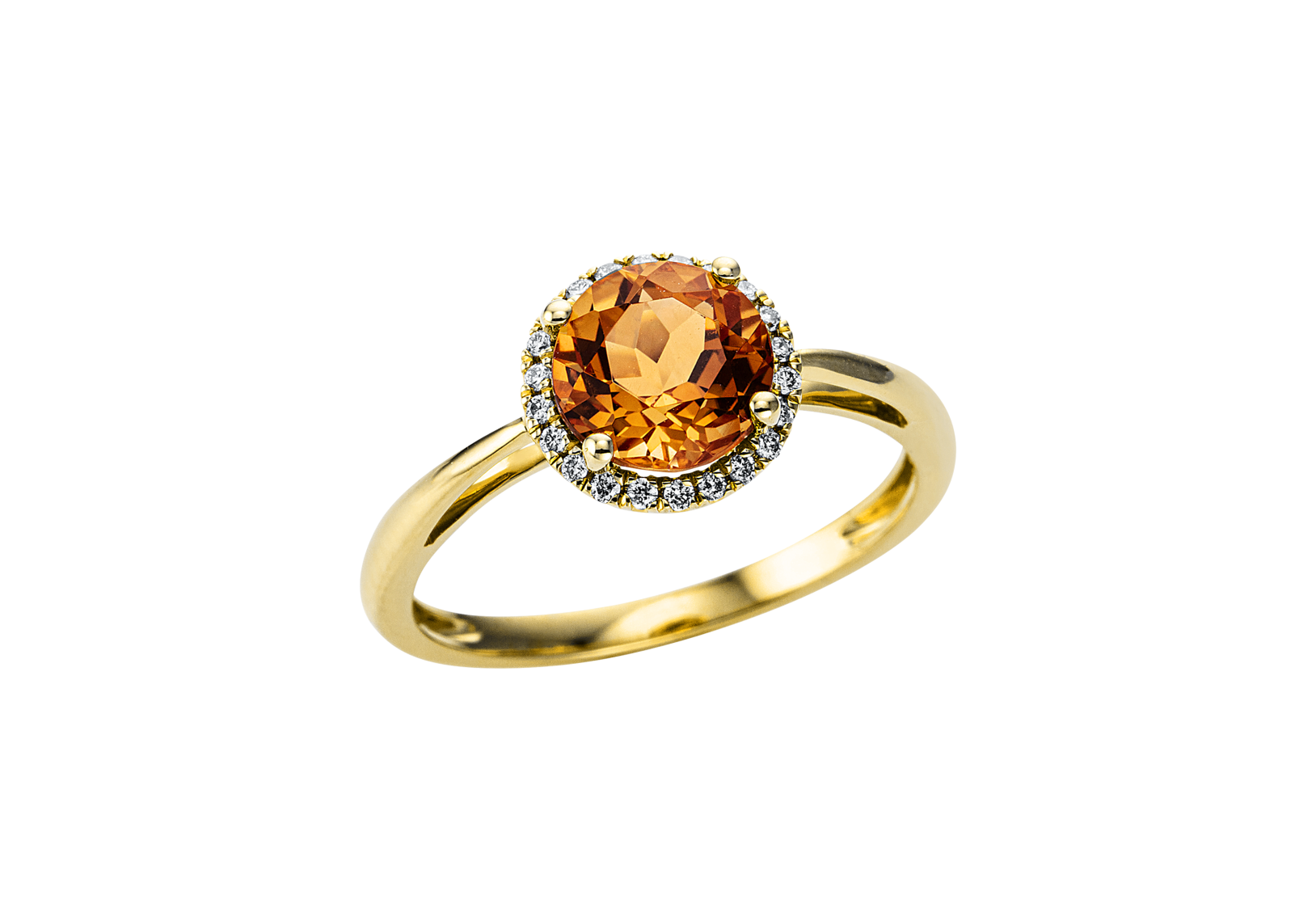 Brogle Classic citrine ring Brogle Classic citrine ring