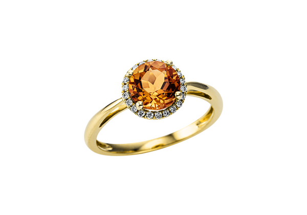 Brogle Classic citrine ring Brogle Classic citrine ring