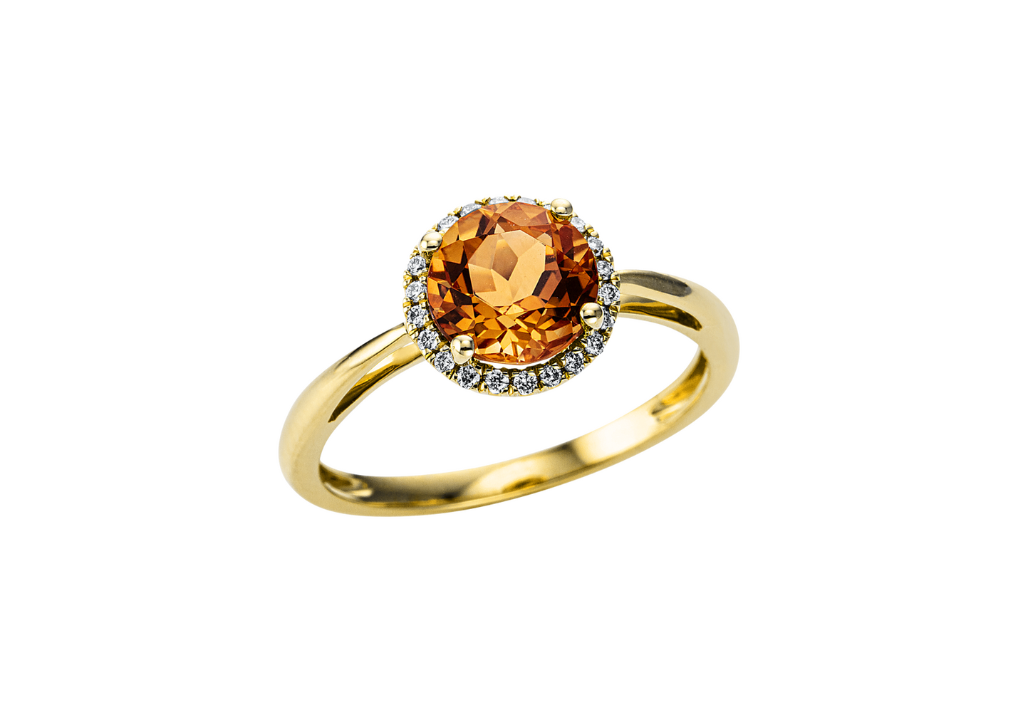 Brogle Classic citrine ring Brogle Classic citrine ring