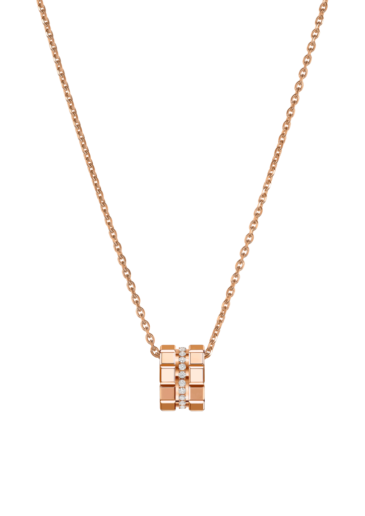 Chopard Ice Cube Halskette mit Anhänger Chopard Ice Cube Halskette mit Anhänger