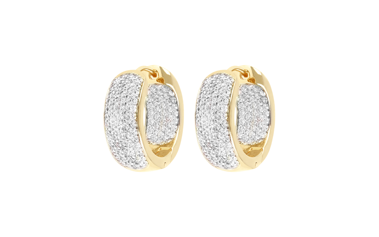 Bronzallure Golden Creolen Bronzallure Golden Creolen