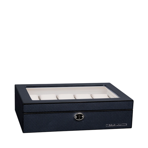 Designhütte Uhrenbox Chicago 10 - Carbon