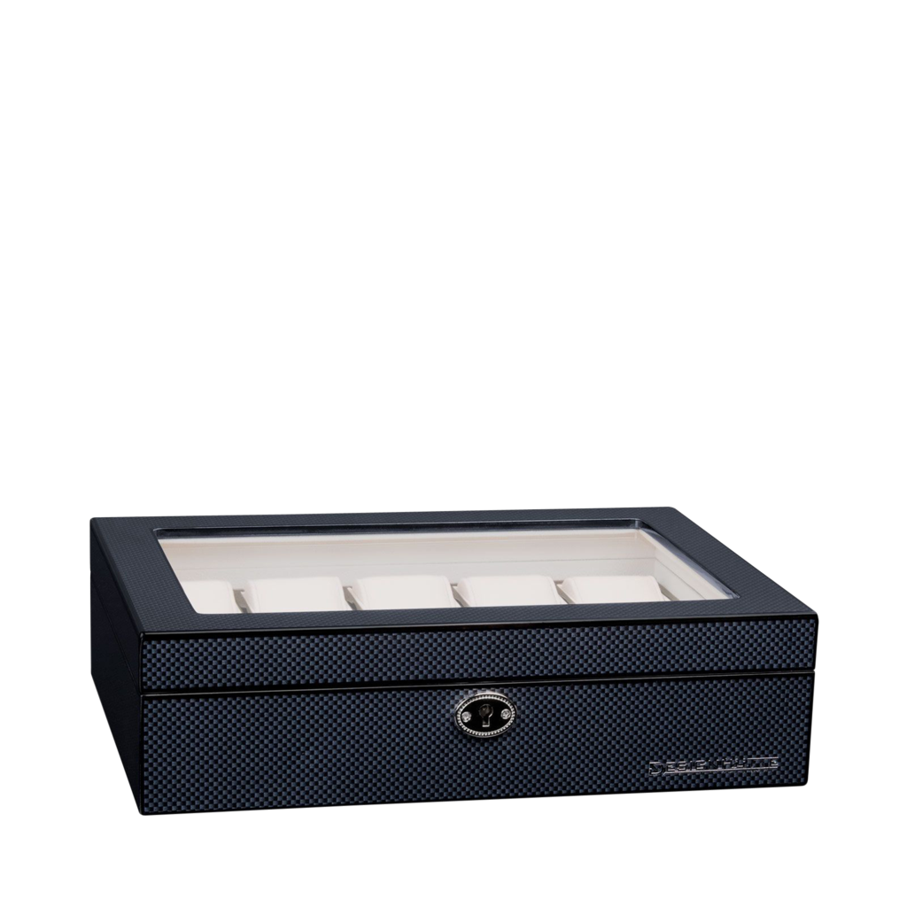 Designhütte Uhrenbox Chicago 10 - Carbon Designhütte Uhrenbox Chicago 10 - Carbon