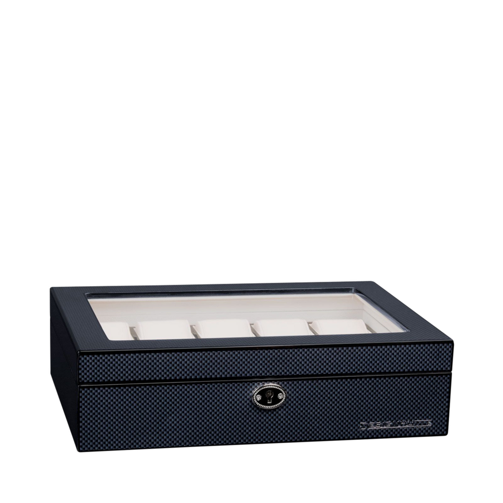 Designhütte Uhrenbox Chicago 10 - Carbon Designhütte Uhrenbox Chicago 10 - Carbon