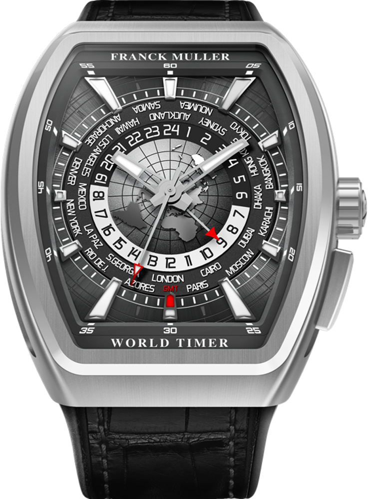 Franck Muller Vanguard World Timer 53.7 x 44mm Franck Muller Vanguard World Timer 53.7 x 44mm