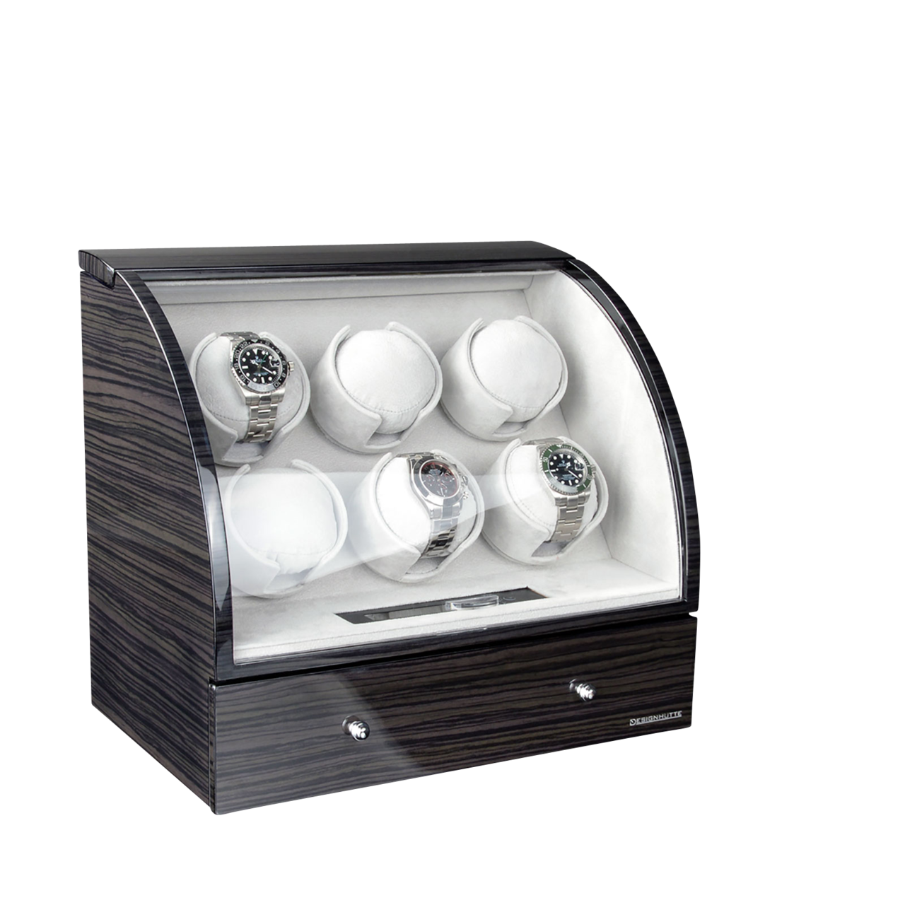 Designhütte Uhrenbeweger Basel 6 LCD Designhütte Uhrenbeweger Basel 6 LCD