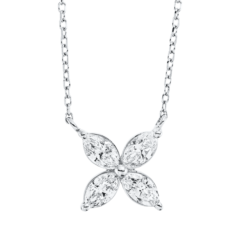 Brogle Classic necklace with diamond pendant Brogle Classic necklace with diamond pendant
