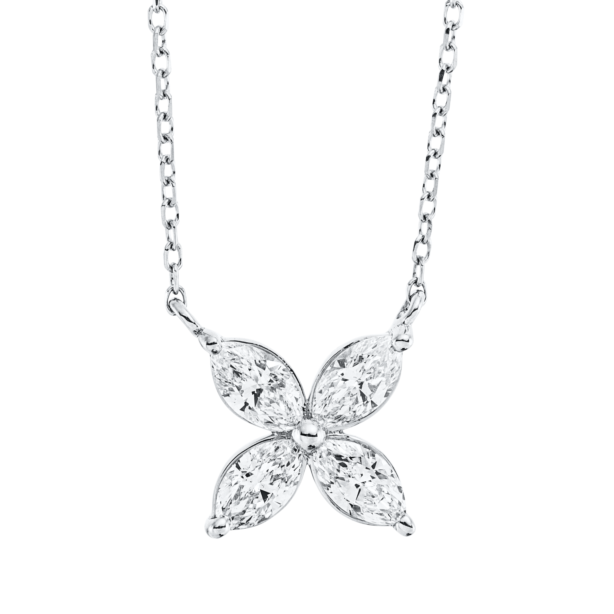 Brogle Classic necklace with diamond pendant Brogle Classic necklace with diamond pendant