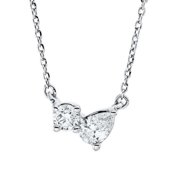 Brogle Classic necklace with diamond pendant