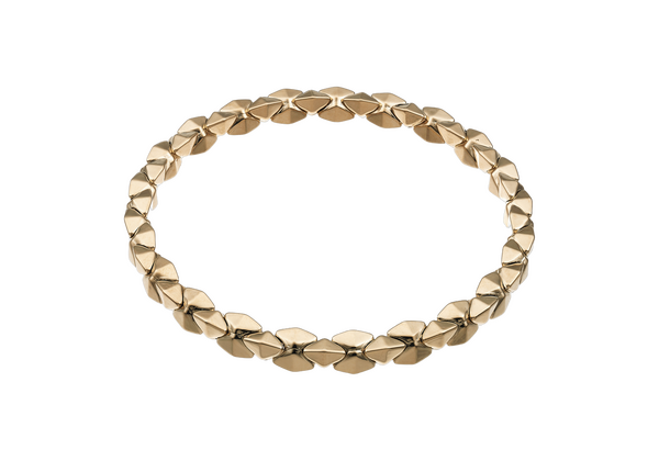Chimento Stretch Spring Two-Tone Flexible Bracelet