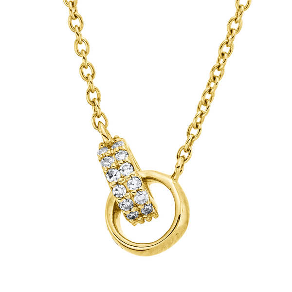 Brogle Classic necklace with diamond pendant