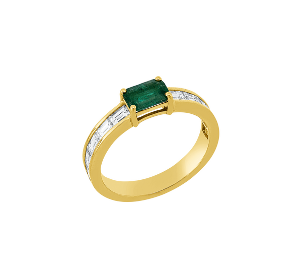 Brogle Classic emerald ring Brogle Classic emerald ring