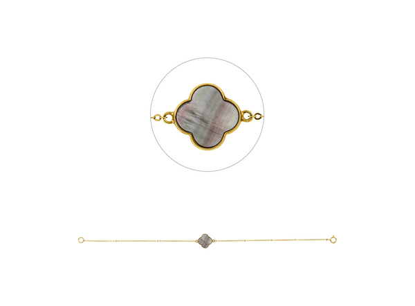 Brogle Classic mother-of-pearl bracelet