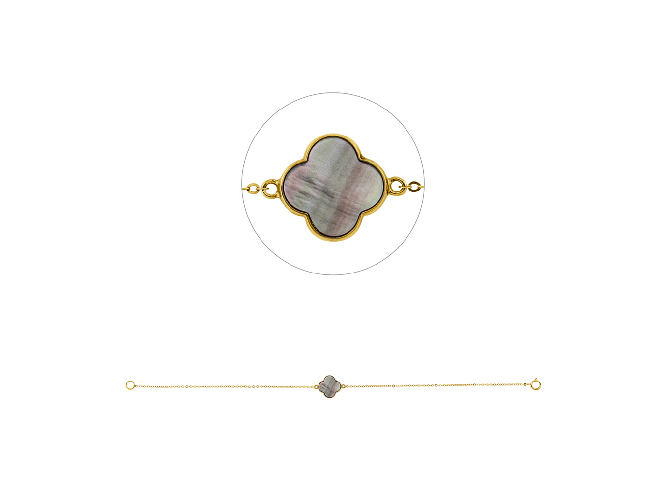 Brogle Classic mother-of-pearl bracelet Brogle Classic mother-of-pearl bracelet