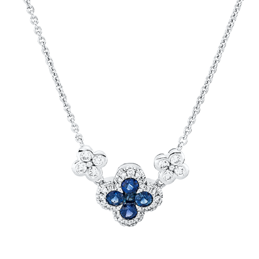 Brogle Selection necklace with sapphire pendant