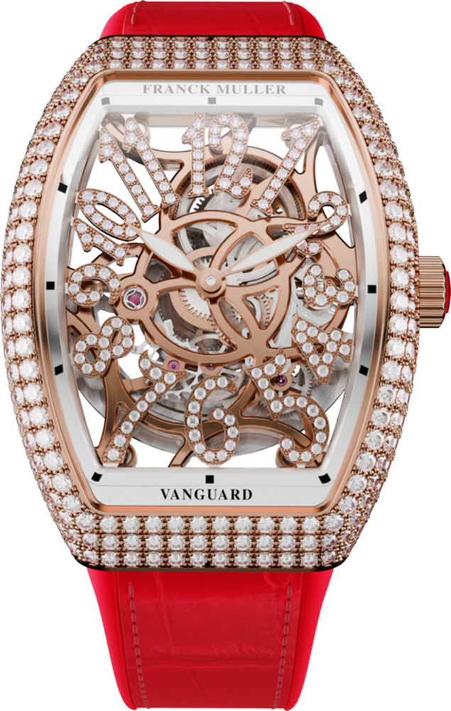 Franck Muller Vanguard Slim Skeleton 46.3 x 35mm