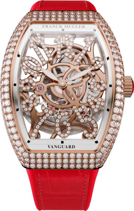 Franck Muller Vanguard Slim Skeleton 46.3 x 35mm Franck Muller Vanguard Slim Skeleton 46.3 x 35mm