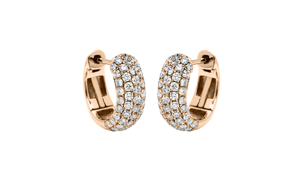 Brogle Classic Bicolor Diamantcreolen Brogle Classic Bicolor Diamantcreolen