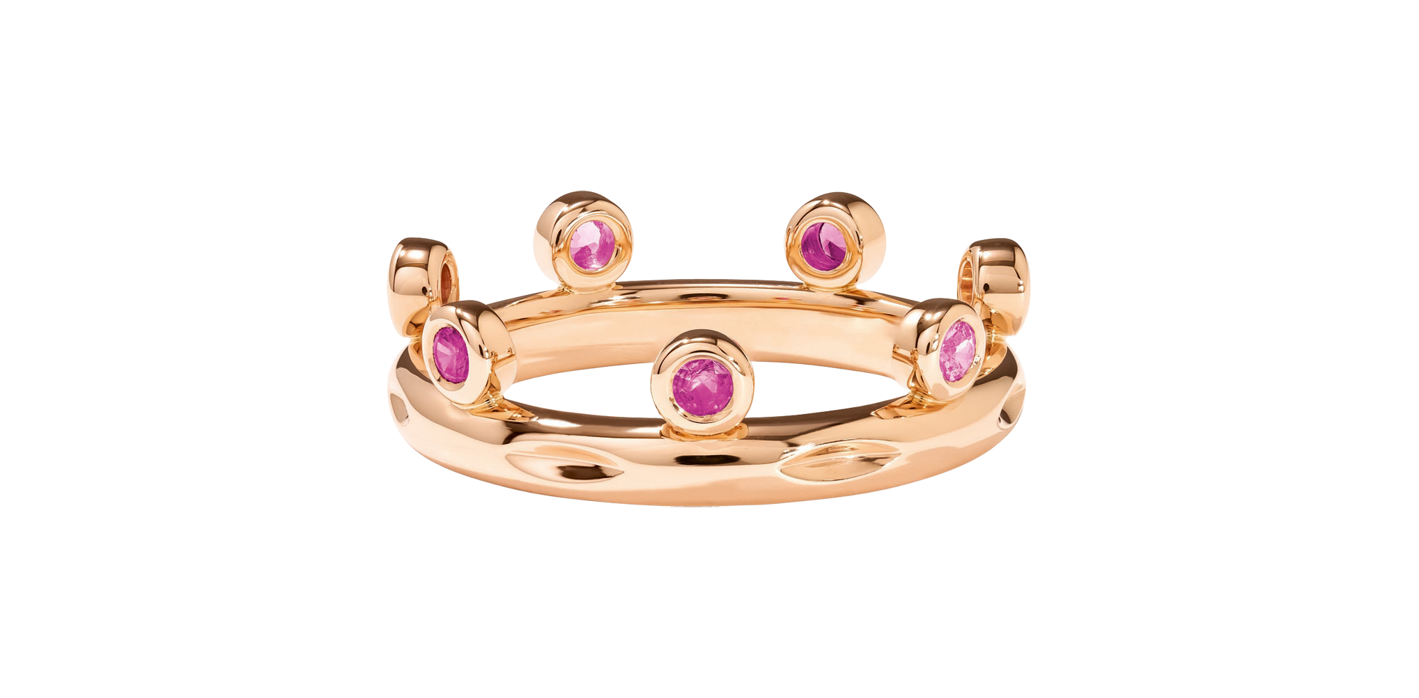 Tamara Comolli Gypsy Crown Brilliant Cut Blush Ring Tamara Comolli Gypsy Crown Brilliant Cut Blush Ring