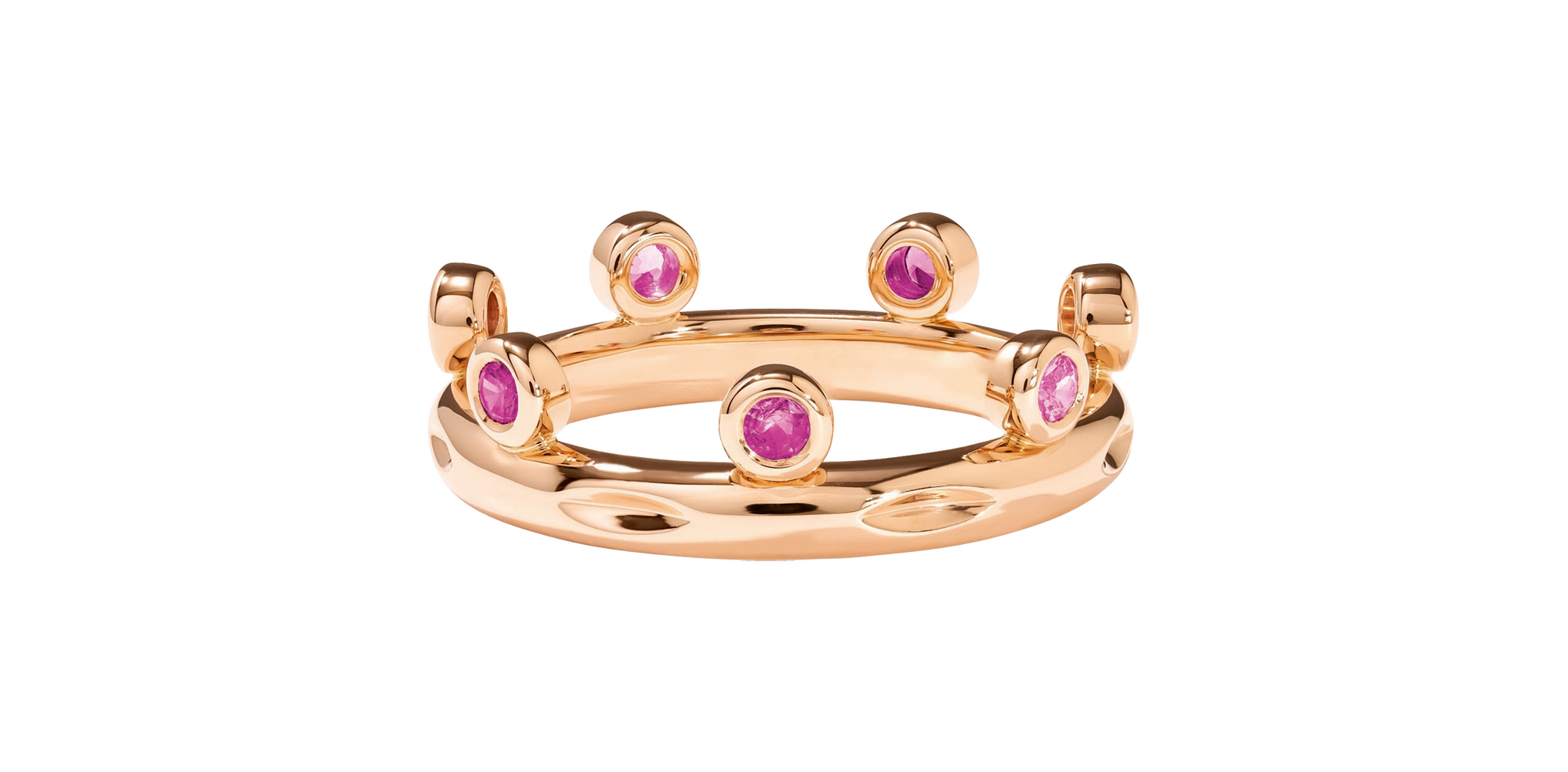 Tamara Comolli Gypsy Crown Brilliant Cut Blush Ring Tamara Comolli Gypsy Crown Brilliant Cut Blush Ring