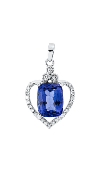 Brogle Classic tanzanite pendant