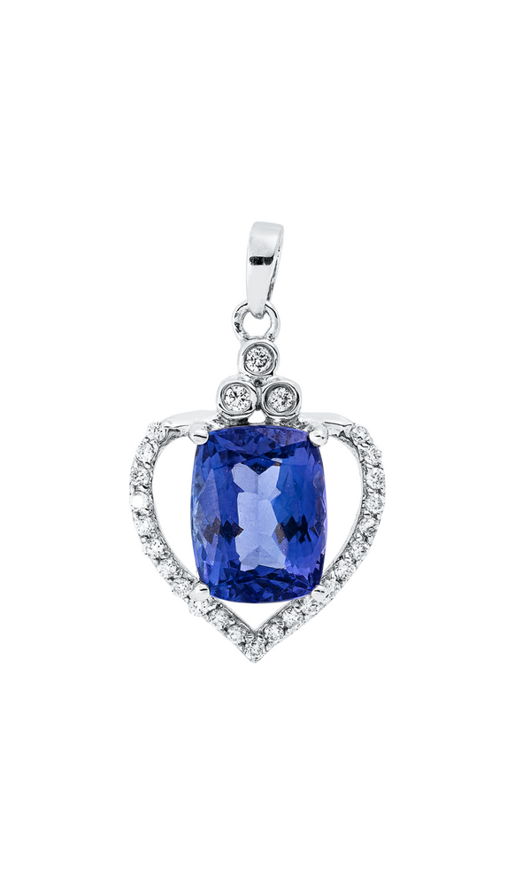 Brogle Classic tanzanite pendant Brogle Classic tanzanite pendant