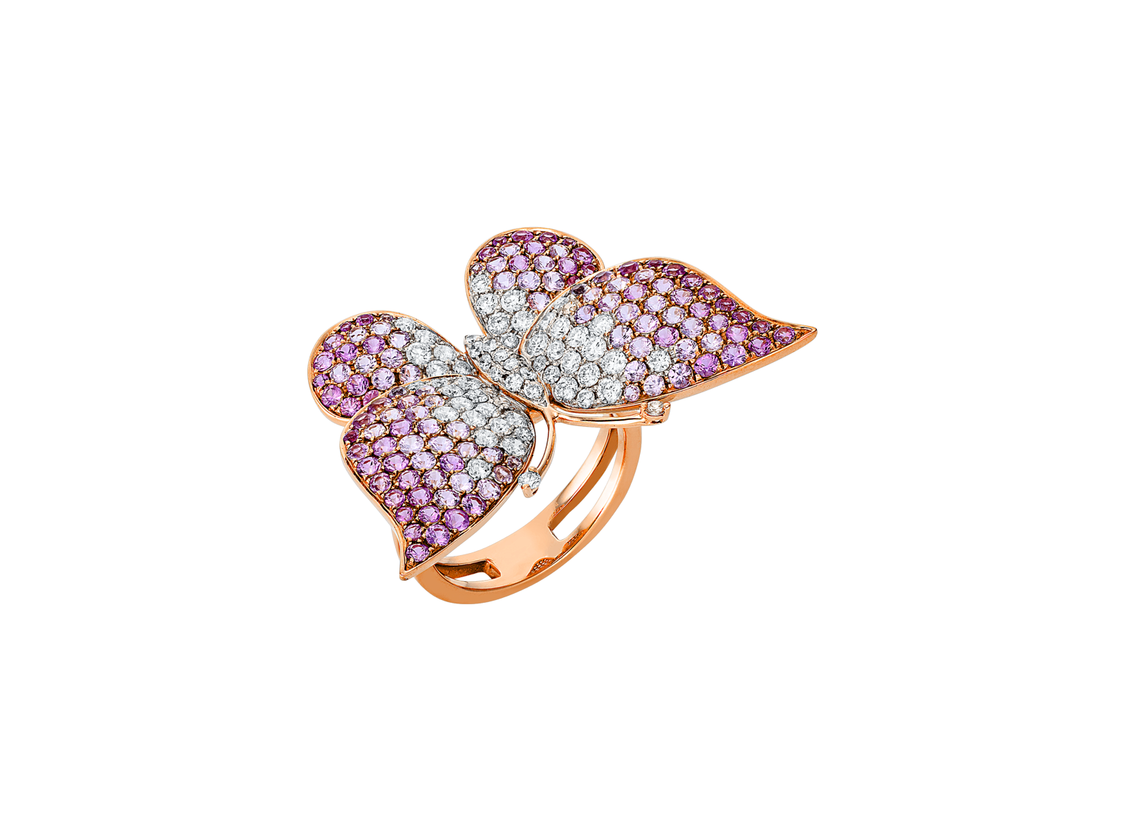 Brogle Selection bicolour sapphire ring Brogle Selection bicolour sapphire ring