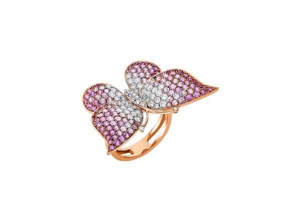 Brogle Selection bicolour sapphire ring Brogle Selection bicolour sapphire ring