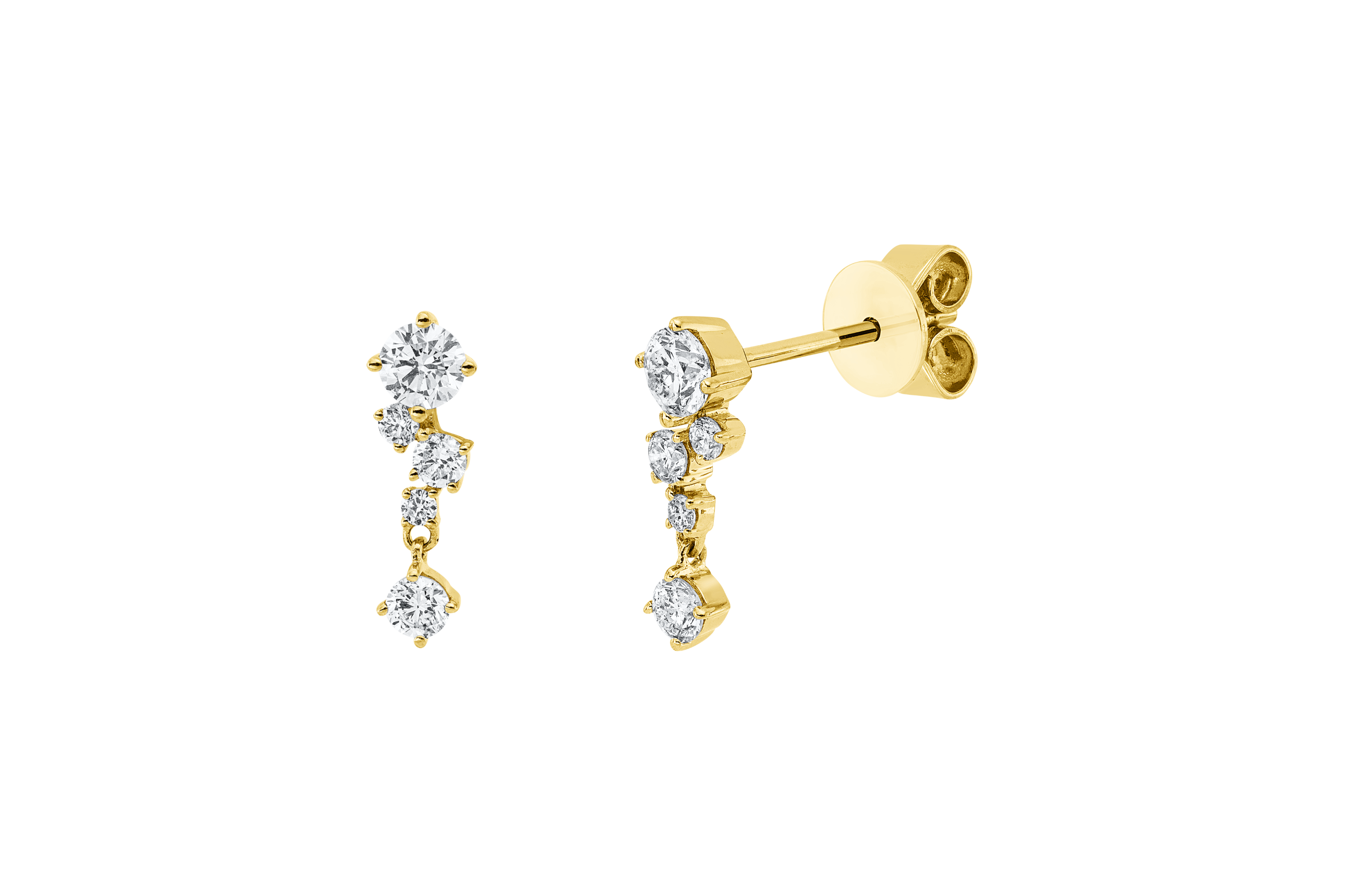 Brogle Classic diamond stud earrings Brogle Classic diamond stud earrings