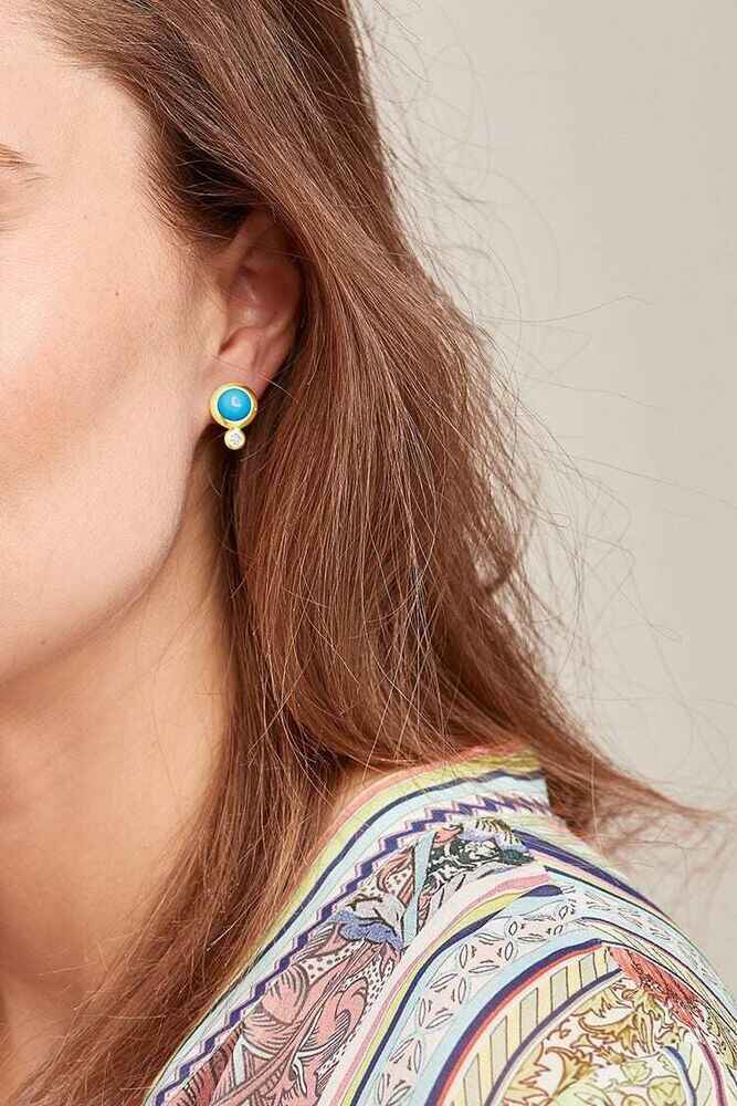 Tamara Comolli Bouton earrings
