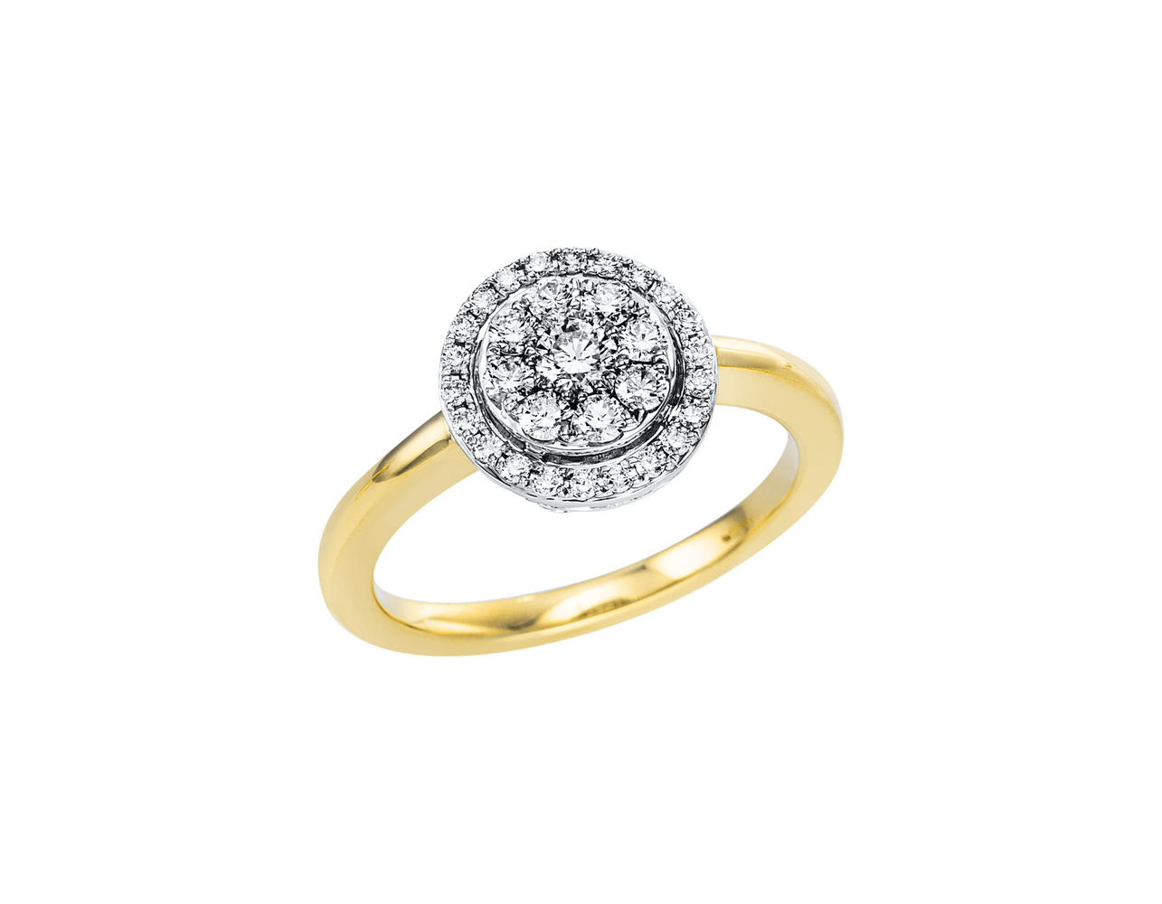 Brogle Classic Bicolor Diamantring Brogle Classic Bicolor Diamantring