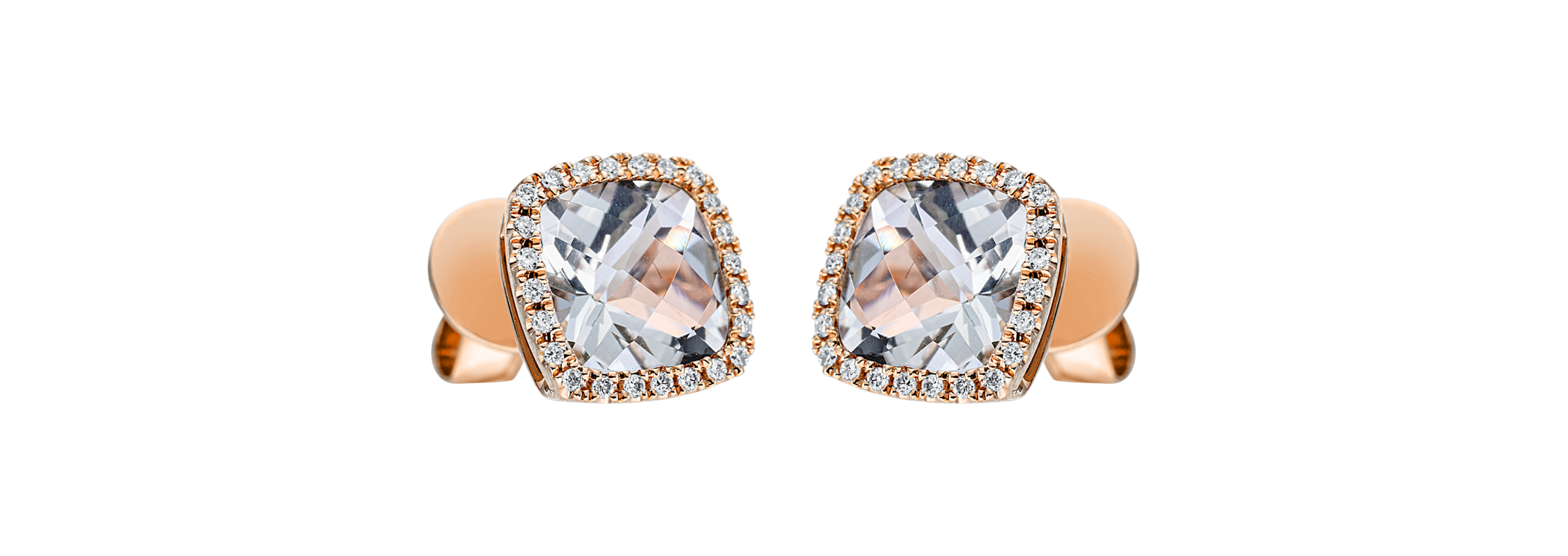 Brogle Classic amethyst stud earrings Brogle Classic amethyst stud earrings