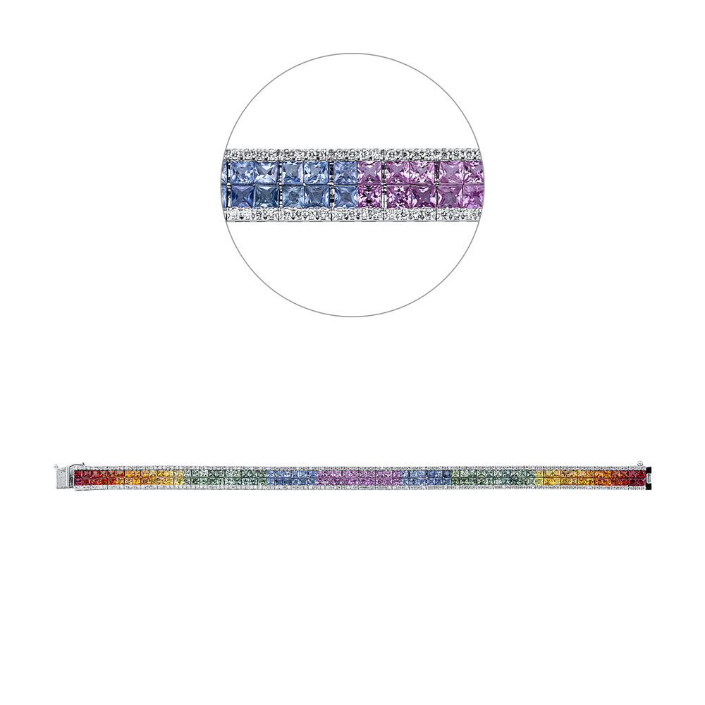 Brogle Selection Rainbow bracelet