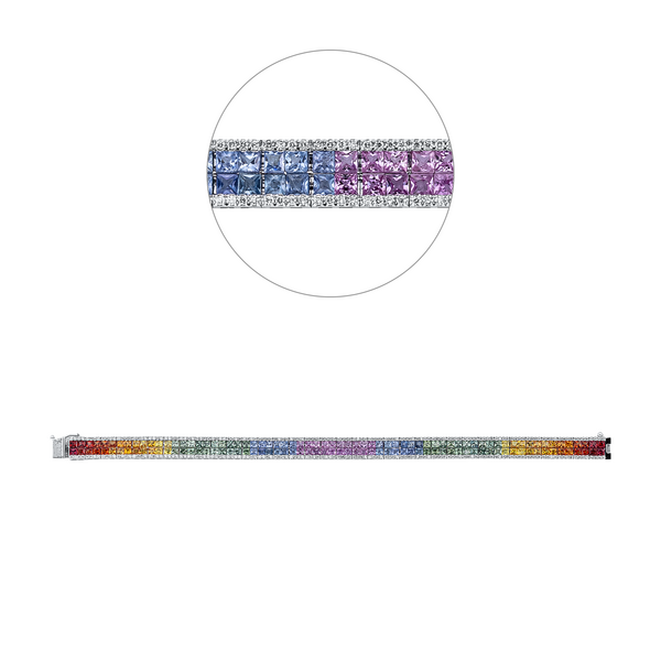 Brogle Selection Rainbow bracelet