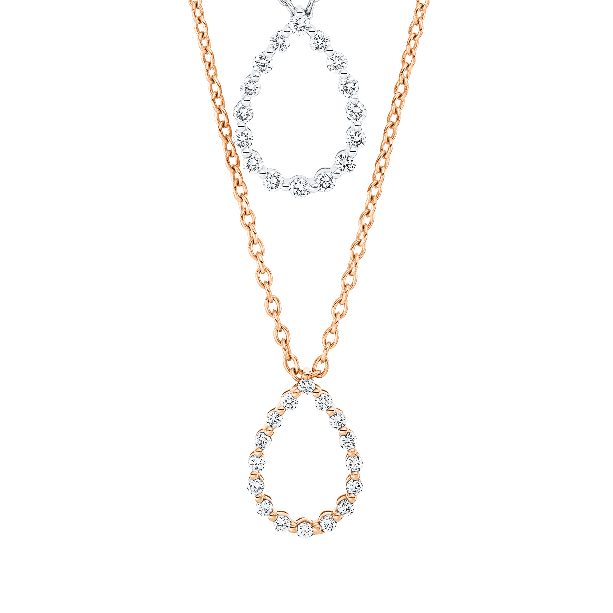 Brogle Classic Bicolor Diamantkette
