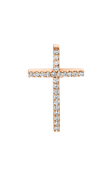 Brogle Classic cross pendant with diamonds Brogle Classic cross pendant with diamonds