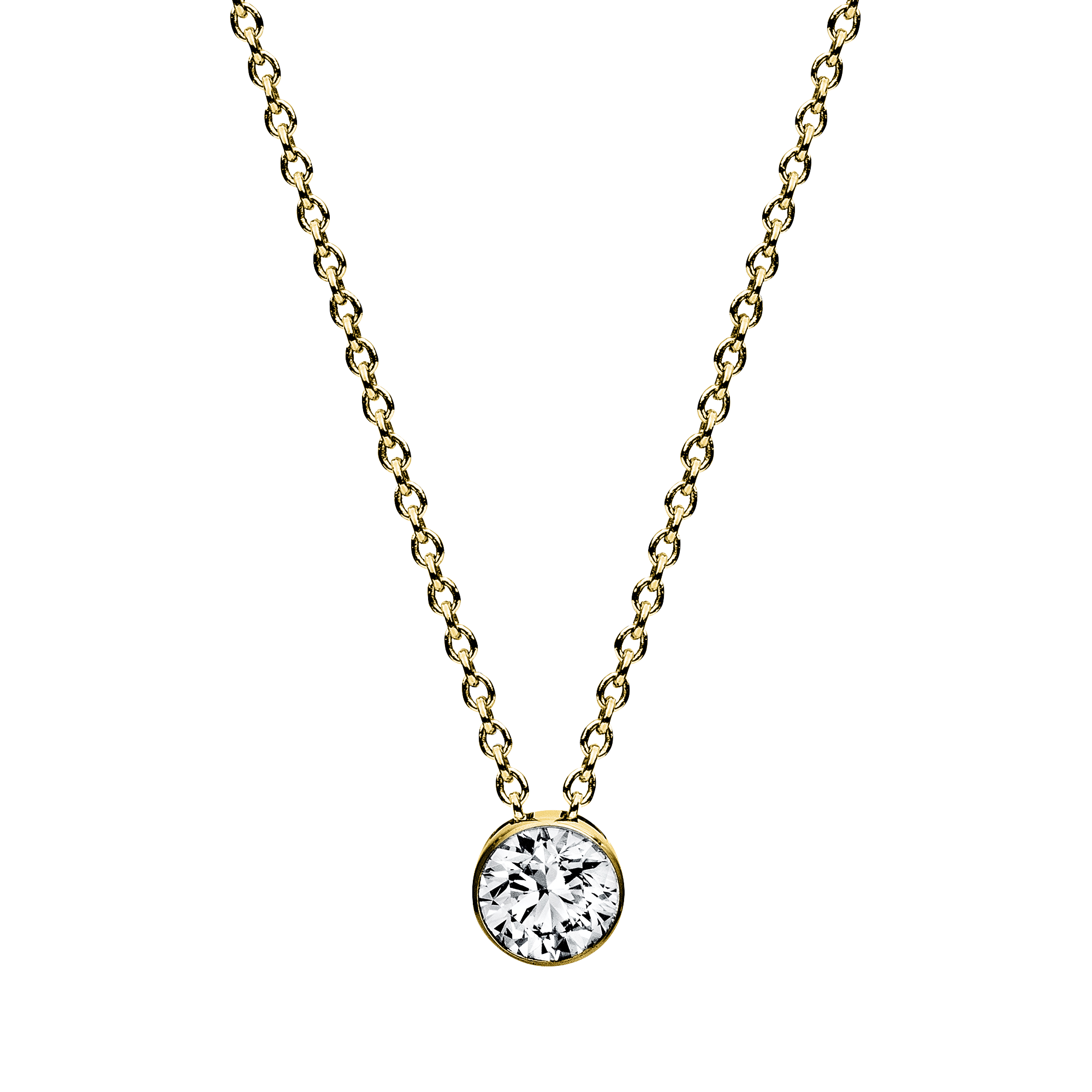 Brogle Selection necklace with pendant Sophie up to 0.25 carat Brogle Selection necklace with pendant Sophie up to 0.25 carat