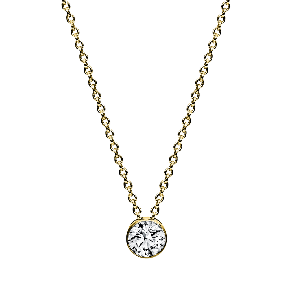 Brogle Selection necklace with pendant Sophie up to 0.25 carat Brogle Selection necklace with pendant Sophie...