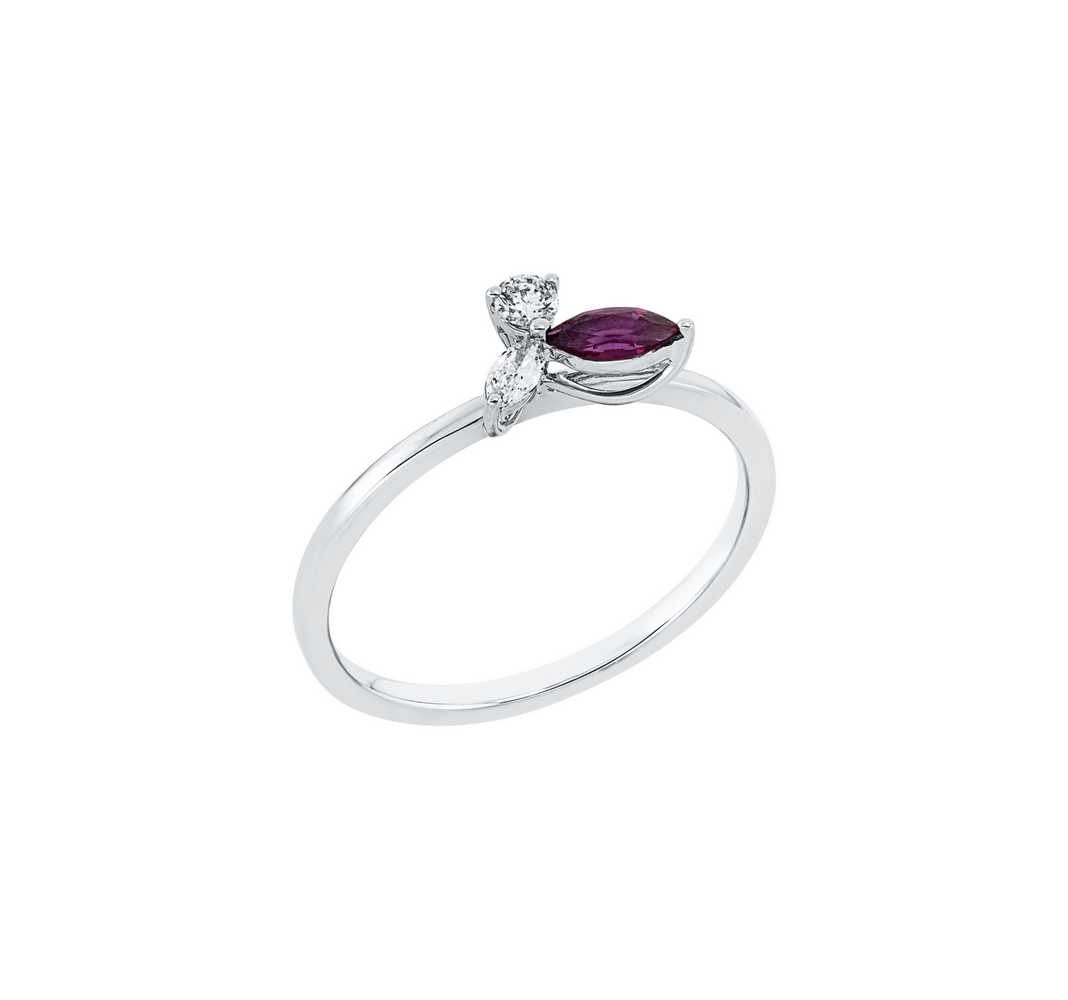 Brogle Classic ruby ring