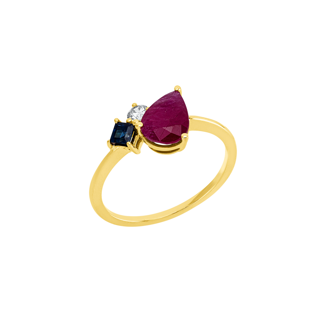 Brogle Classic Farbsteinring Brogle Classic Farbsteinring