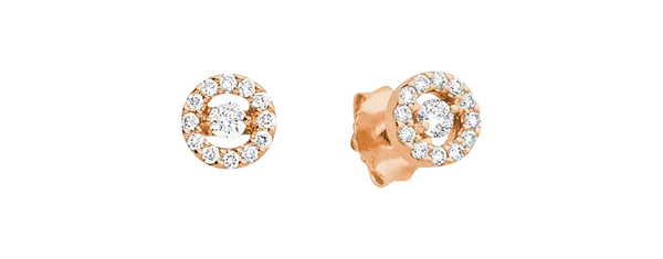 Brogle Classic diamond stud earrings