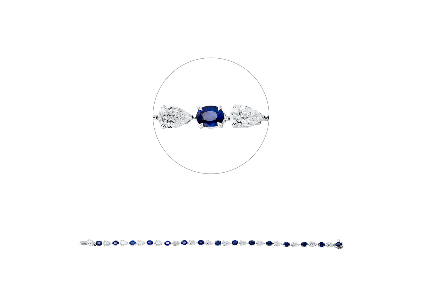 Brogle Selection sapphire bracelet